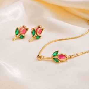 Bộ Trang Sức Hoa Tulip