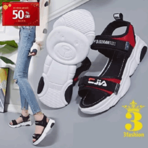 Giày  Sandal Nữ Vải Cao