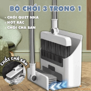 Bộ Chổi Quét Nhà Kèm Hốt Rác 3 trong1