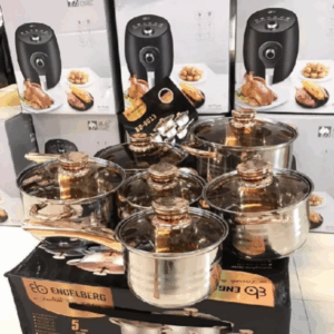 Bộ Nồi Inox 6 Món Bếp Từ