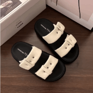 Dép Nữ Vai Phồng Chéo