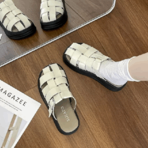 Dép Nữ Vai Dọ Đi Thoáng Mát