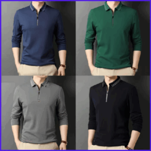 Áo Polo Dài Tay Cao Cấp Thu Đông