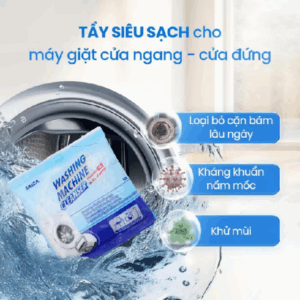 Combo 3 Gói Bột Vệ Sinh Lồng Máy Giặt