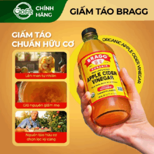 Giấm Táo Hữu Cơ