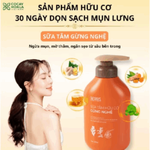 Sữa Tắm Thảo Dược Gừng Nghệ