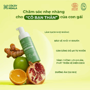 Dung Dịch Vệ Sinh Cho Bé Gái