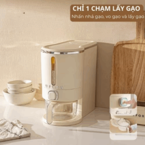 Thùng Đựng Gạo Thông Minh Cao Cấp