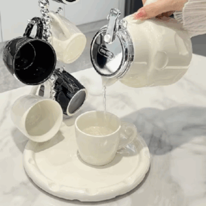 Bộ Ấm Chén Gốm Sứ