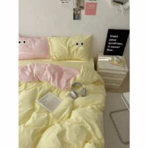 Set Chăn Ga Gối Chất Liệu Cotton