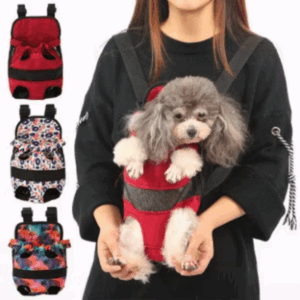 Địu Vận Chuyển Chó Mèo khi đi xe máy