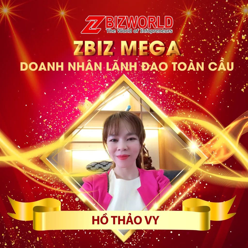 Doanh Nhân Lãnh Đạo Toàn Cầu Hồ Thảo Vy